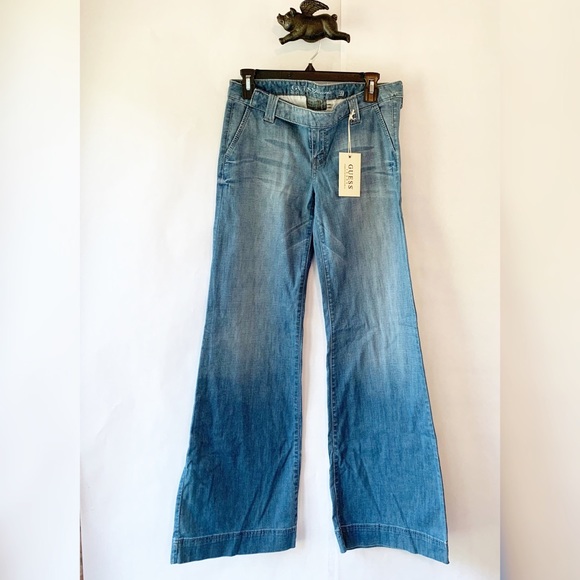guess wide leg jeans
